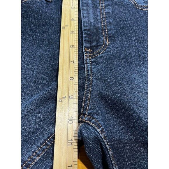 Natural Reflections Jeans Womens 8 Petite Straight Leg Mid Rise Denim Classic - Picture 8 of 9